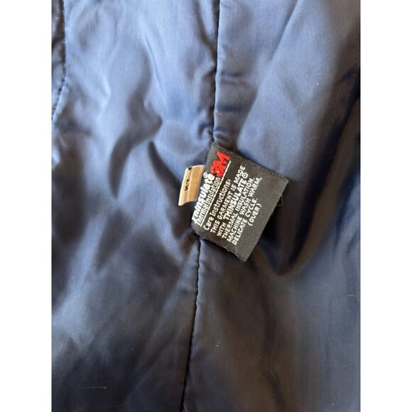 Vintage London Fog Womens Medium Parka Jacket Floral Leaves Brown Insulated 90s - Picture 9 of 16